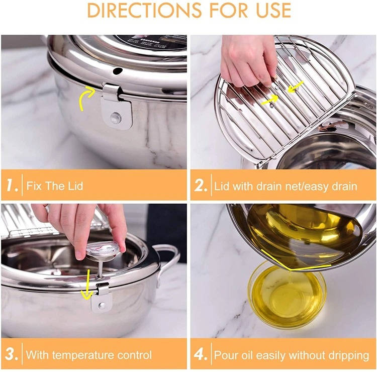 Authentic Japanese Deep-Frying Pot