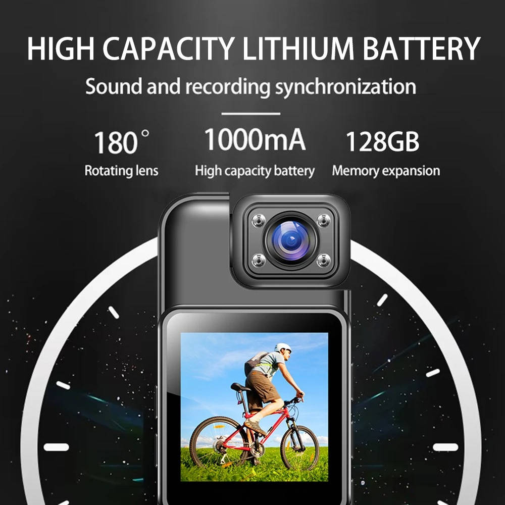Compact 4K Ultra HD WiFi Mini Body Camera