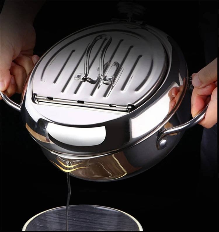 Authentic Japanese Deep-Frying Pot