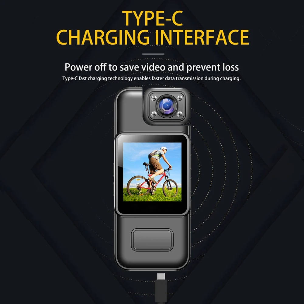 Compact 4K Ultra HD WiFi Mini Body Camera