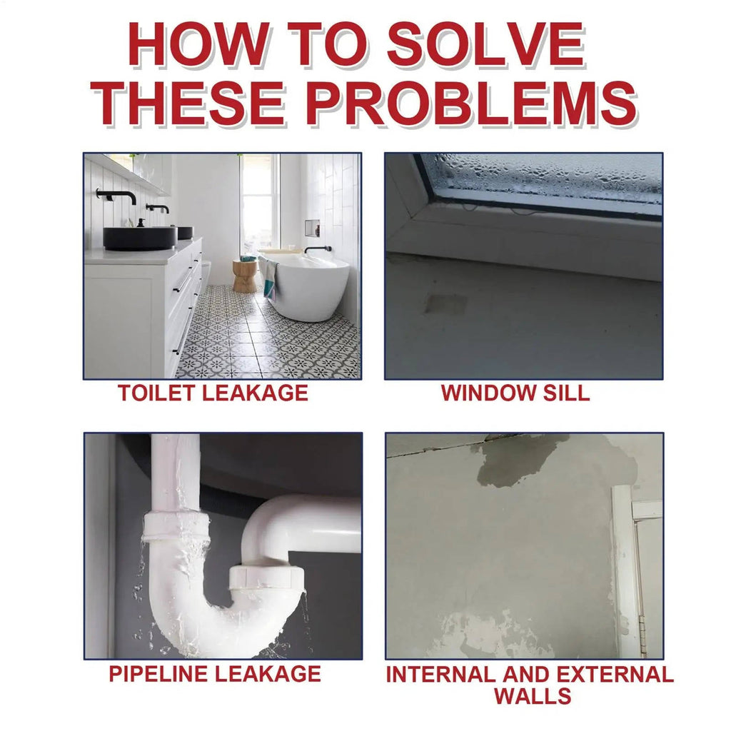 2-Pack Leak Repair Waterproof Sealant Spray