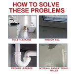 2-Pack Leak Repair Waterproof Sealant Spray - All-Purpose Sealant for Quick Fixes