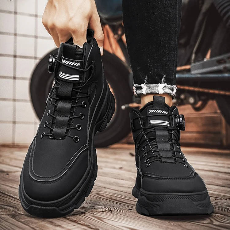 Men's Rugged Heavy-Duty Work Boots for Tough Jobs