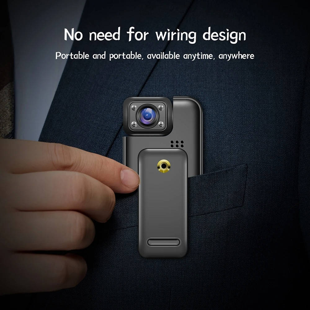 Compact 4K Ultra HD WiFi Mini Body Camera