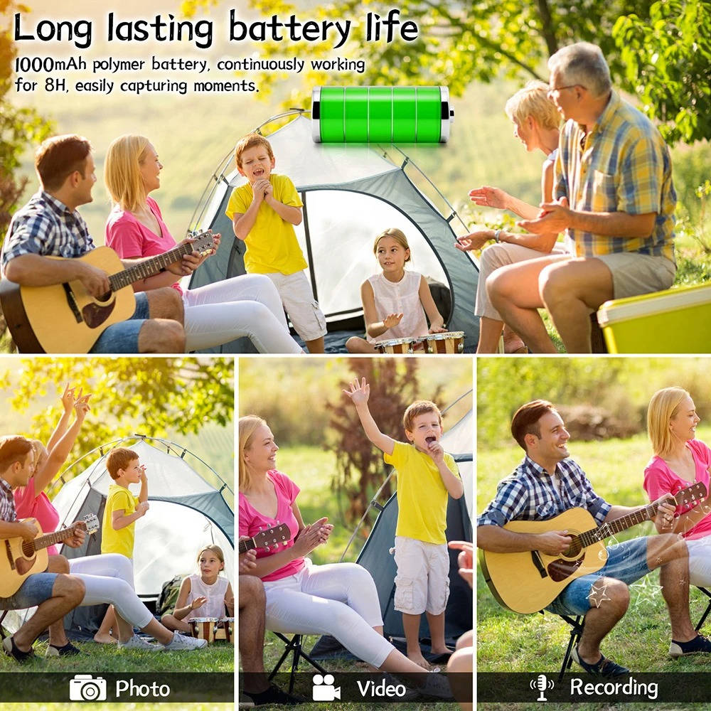 Compact 4K Ultra HD WiFi Mini Body Camera