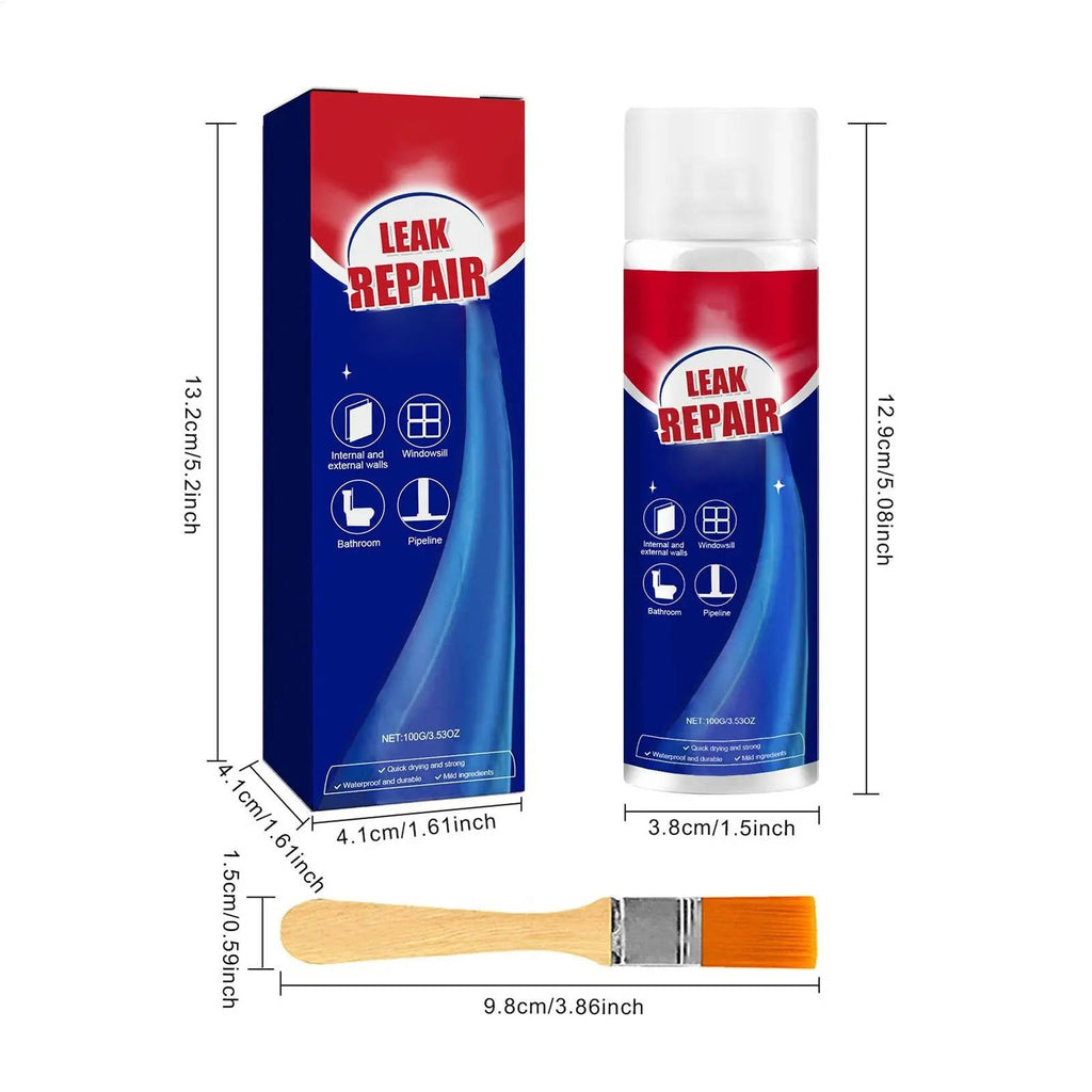 2-Pack Leak Repair Waterproof Sealant Spray