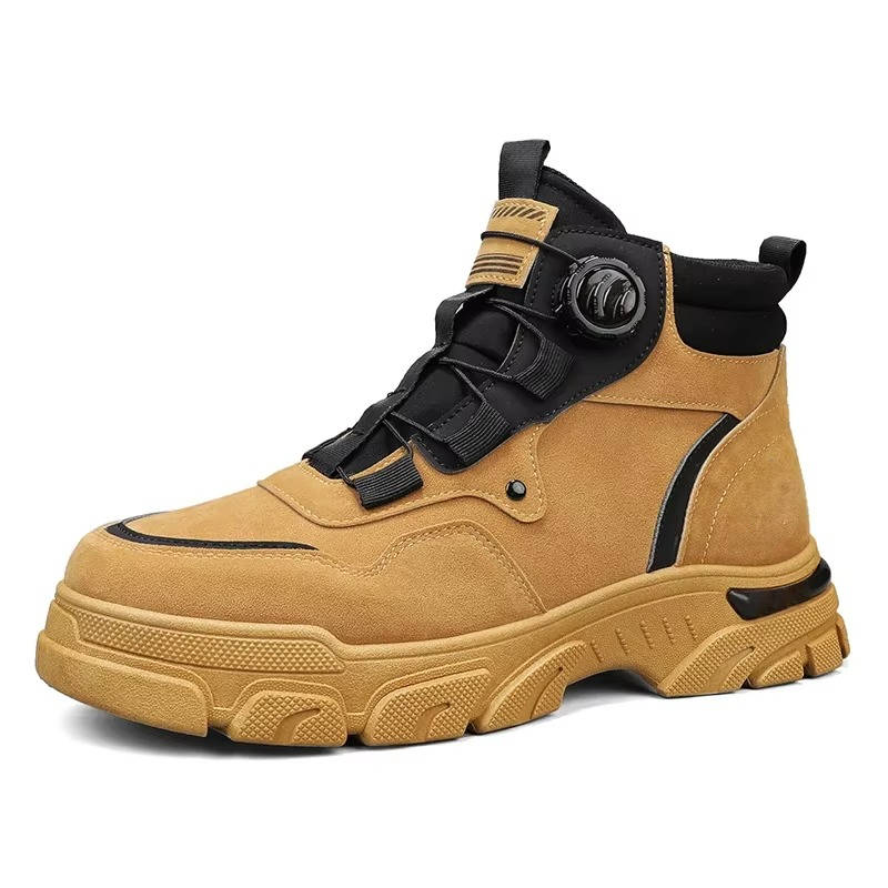 Men's Rugged Heavy-Duty Work Boots for Tough Jobs