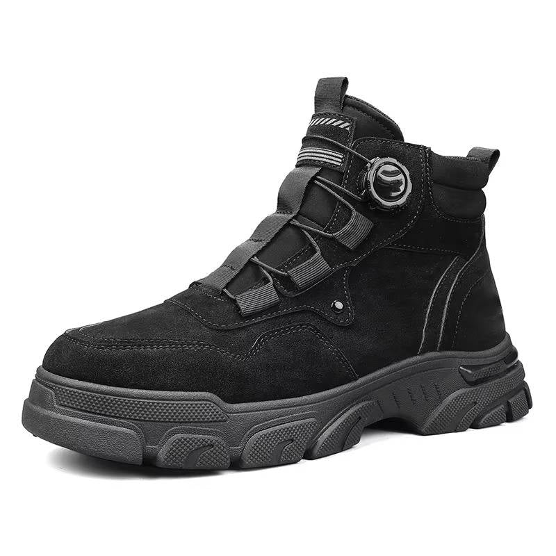 Men's Rugged Heavy-Duty Work Boots for Tough Jobs
