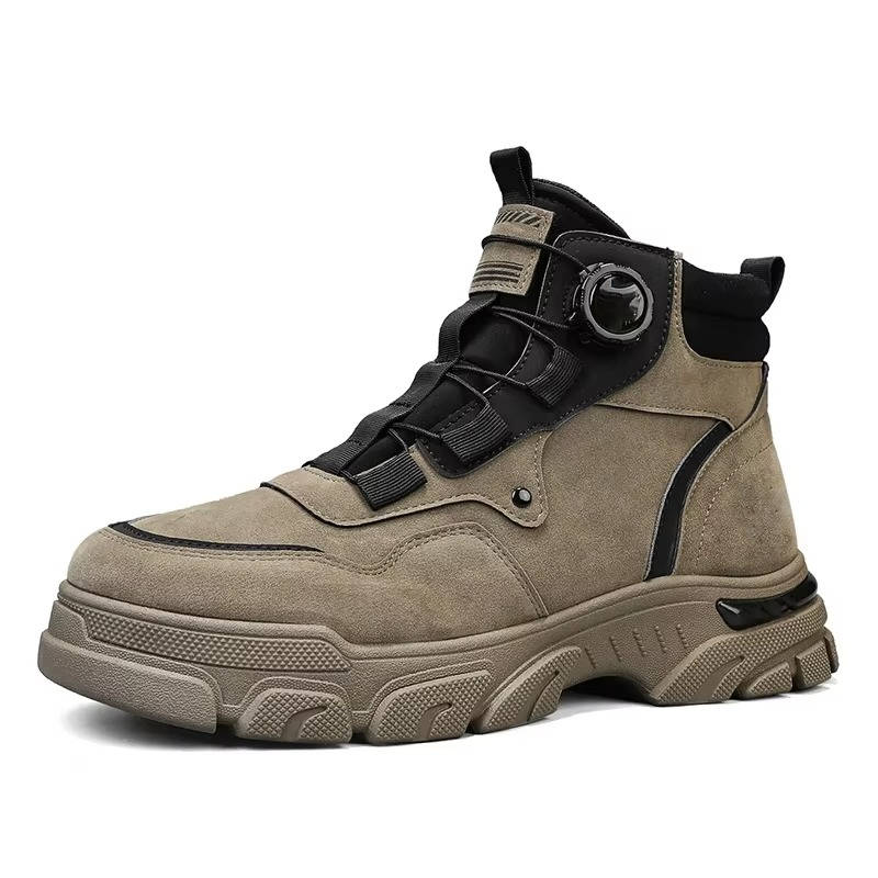 Men's Rugged Heavy-Duty Work Boots for Tough Jobs