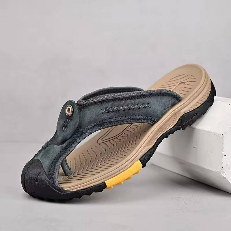 Men's Water-Resistant & Ultra-Light Toe Flip Flops