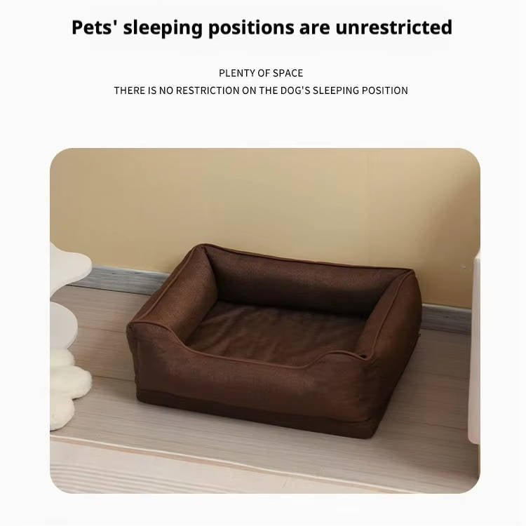 Orthopedic Non-Slip Car Dog Bed for Back Seat