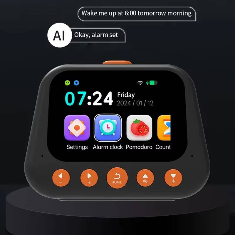AI-Powered Smart Alarm Clock with Intelligent Wake-Up