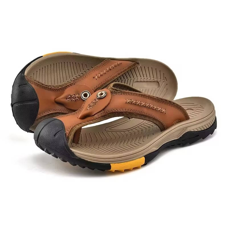 Men's Water-Resistant & Ultra-Light Toe Flip Flops