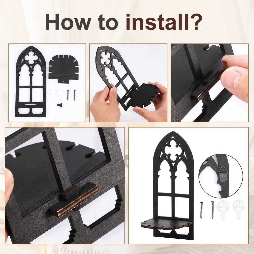 3-Piece Gothic Wall Decor Set