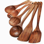 6-Piece Wooden Utensil Set