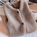 Kids' Lambswool Winter Waistcoat