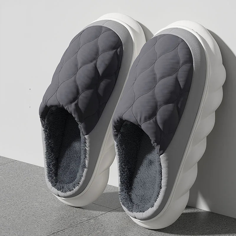 Men's Waterproof Winter Slippers