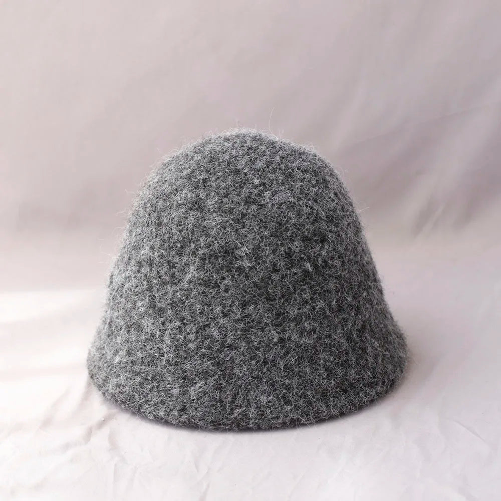Women's Premium Wool Winter Bucket Hat