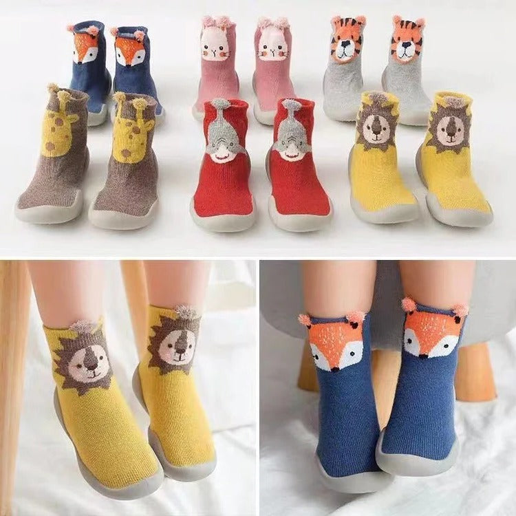 Kids' Soft-Sole Shoe Socks