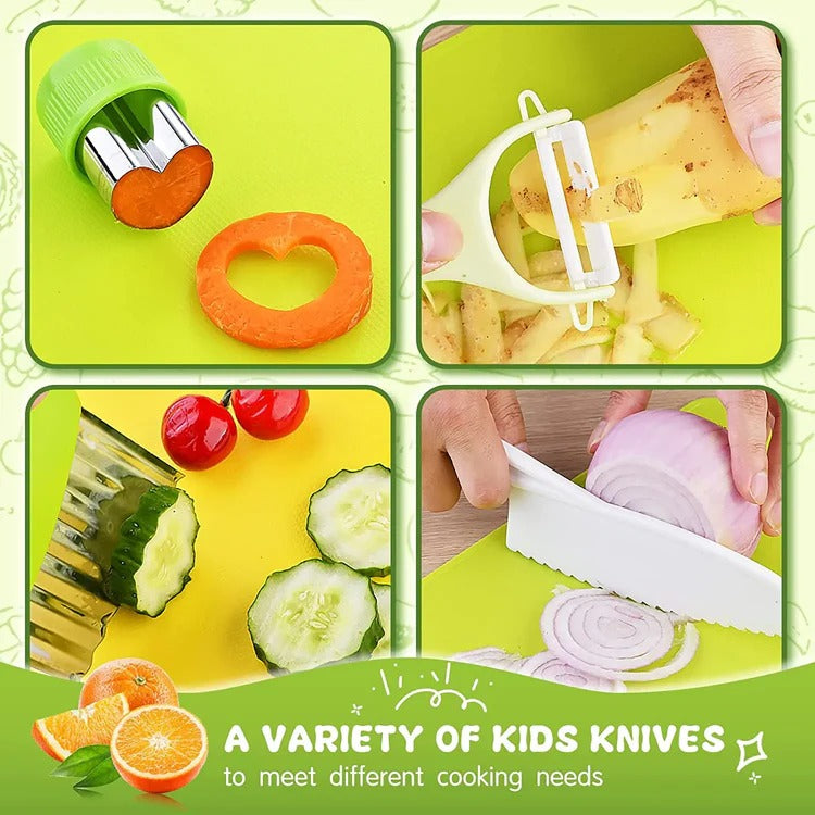 Kids' Junior Chef Cooking Tool Set
