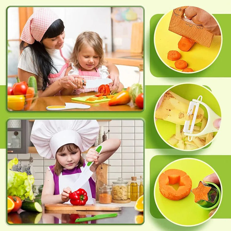 Kids' Junior Chef Cooking Tool Set