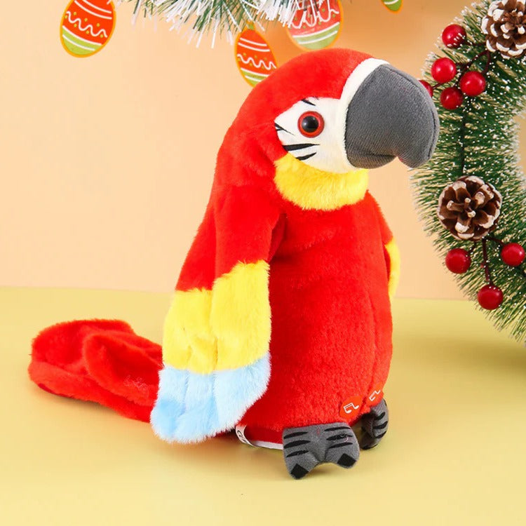 Interactive Talking Parrot Plush Toy That Talks