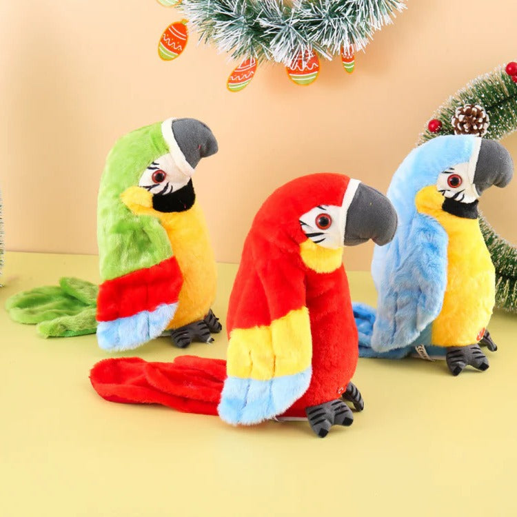 Interactive Talking Parrot Plush Toy That Talks