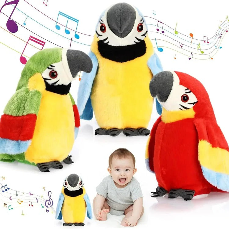 Interactive Talking Parrot Plush Toy That Talks