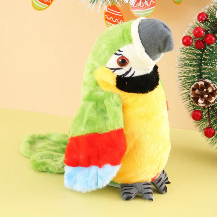 Interactive Talking Parrot Plush Toy That Talks