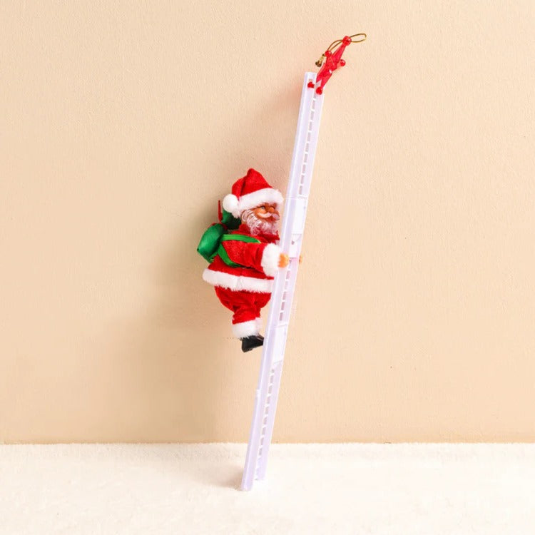 Climbing Santa