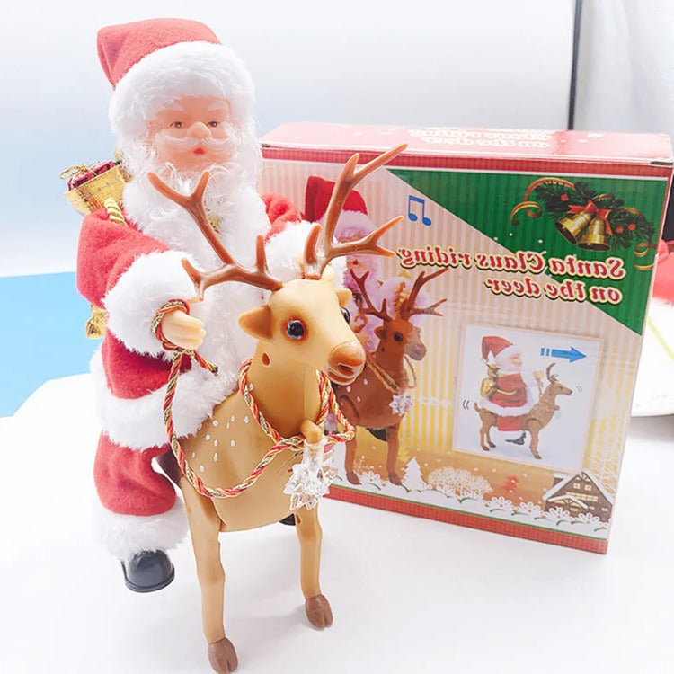 Climbing Santa