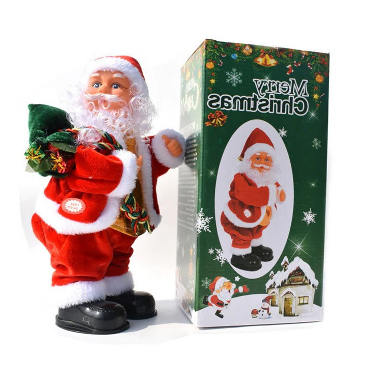 Climbing Santa