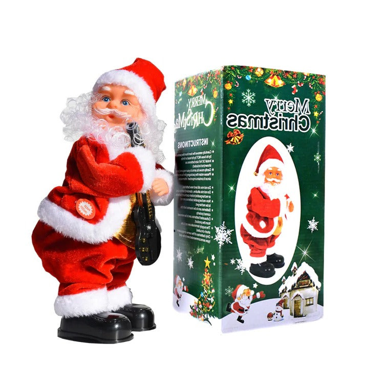 Climbing Santa