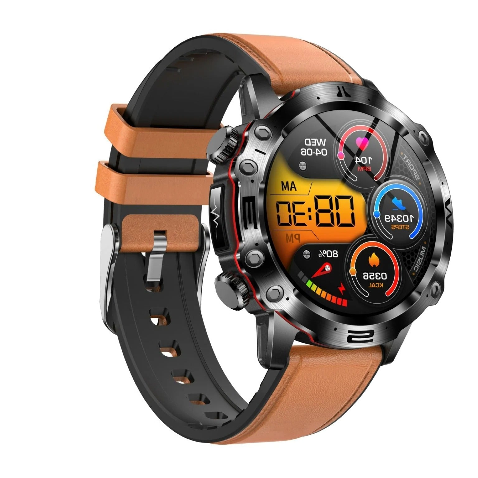 All-In-One Wellness Smartwatch for Everyday Health &