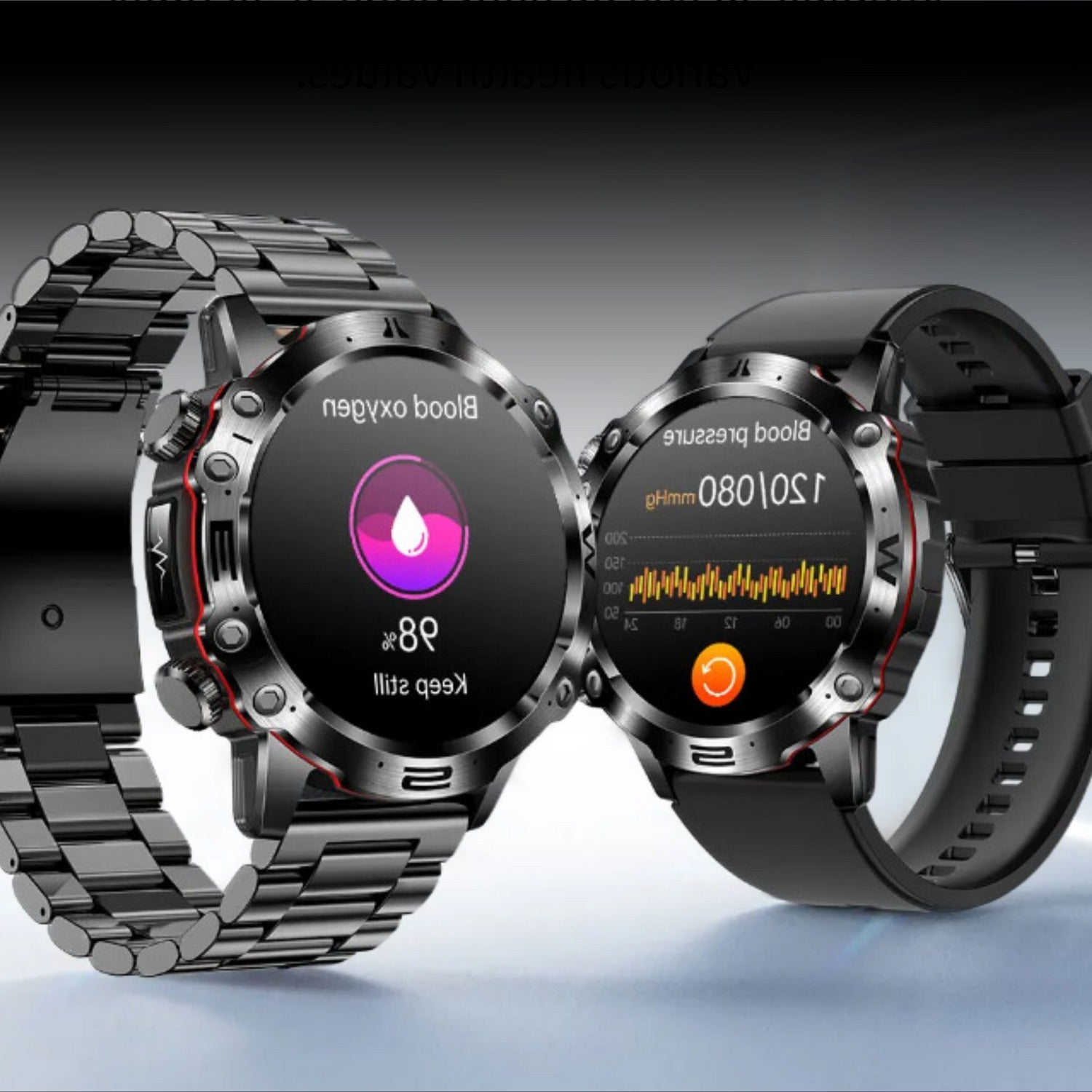 All-In-One Wellness Smartwatch for Everyday Health &