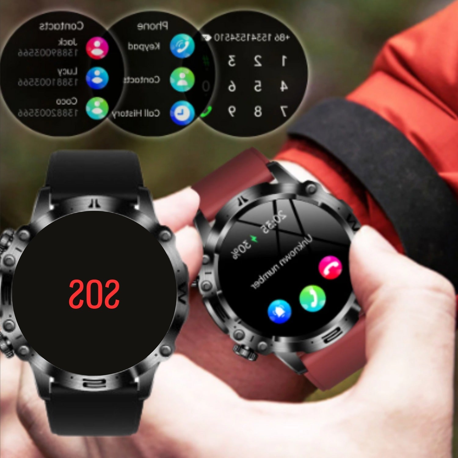 All-In-One Wellness Smartwatch for Everyday Health &