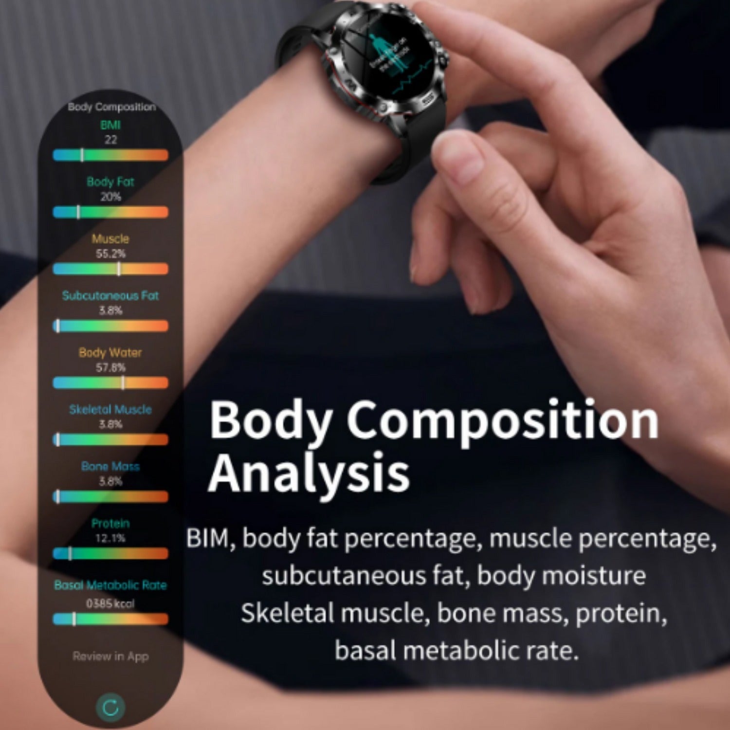 All-In-One Wellness Smartwatch for Everyday Health &