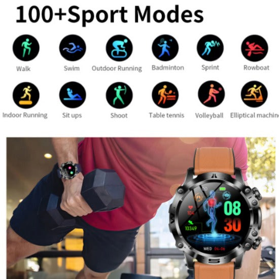 All-In-One Wellness Smartwatch for Everyday Health &