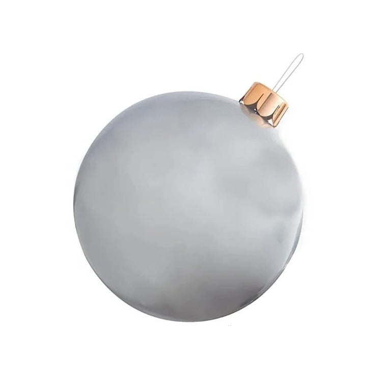 Festive Inflatable Holiday Ball Ornament for Indoor