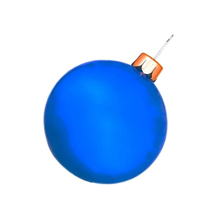 Festive Inflatable Holiday Ball Ornament for Indoor