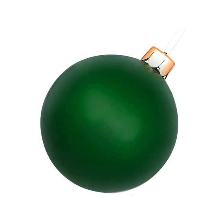 Festive Inflatable Holiday Ball Ornament for Indoor