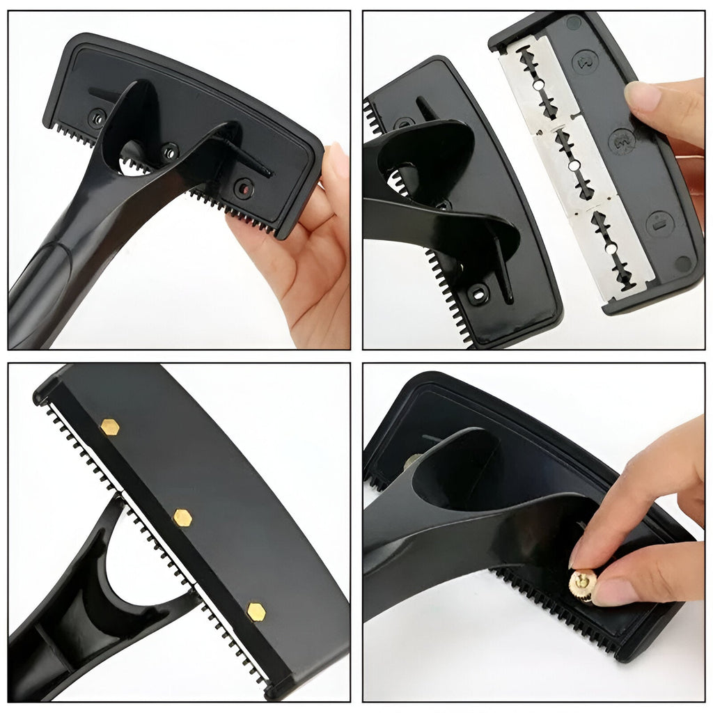 Ultra-Long Reach Back Shaver for Men