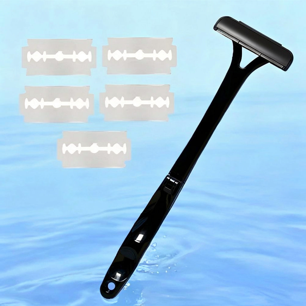 Ultra-Long Reach Back Shaver for Men