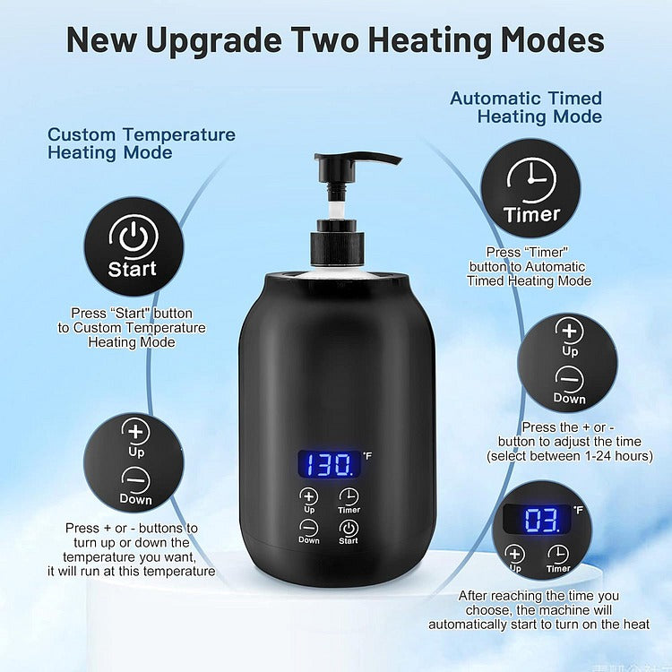 Premium Massage Oil Warmer for Spa-Quality Relaxation