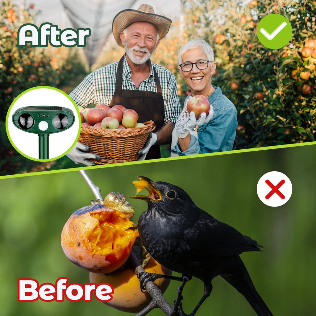 Ultrasonic Woodpecker Deterrent