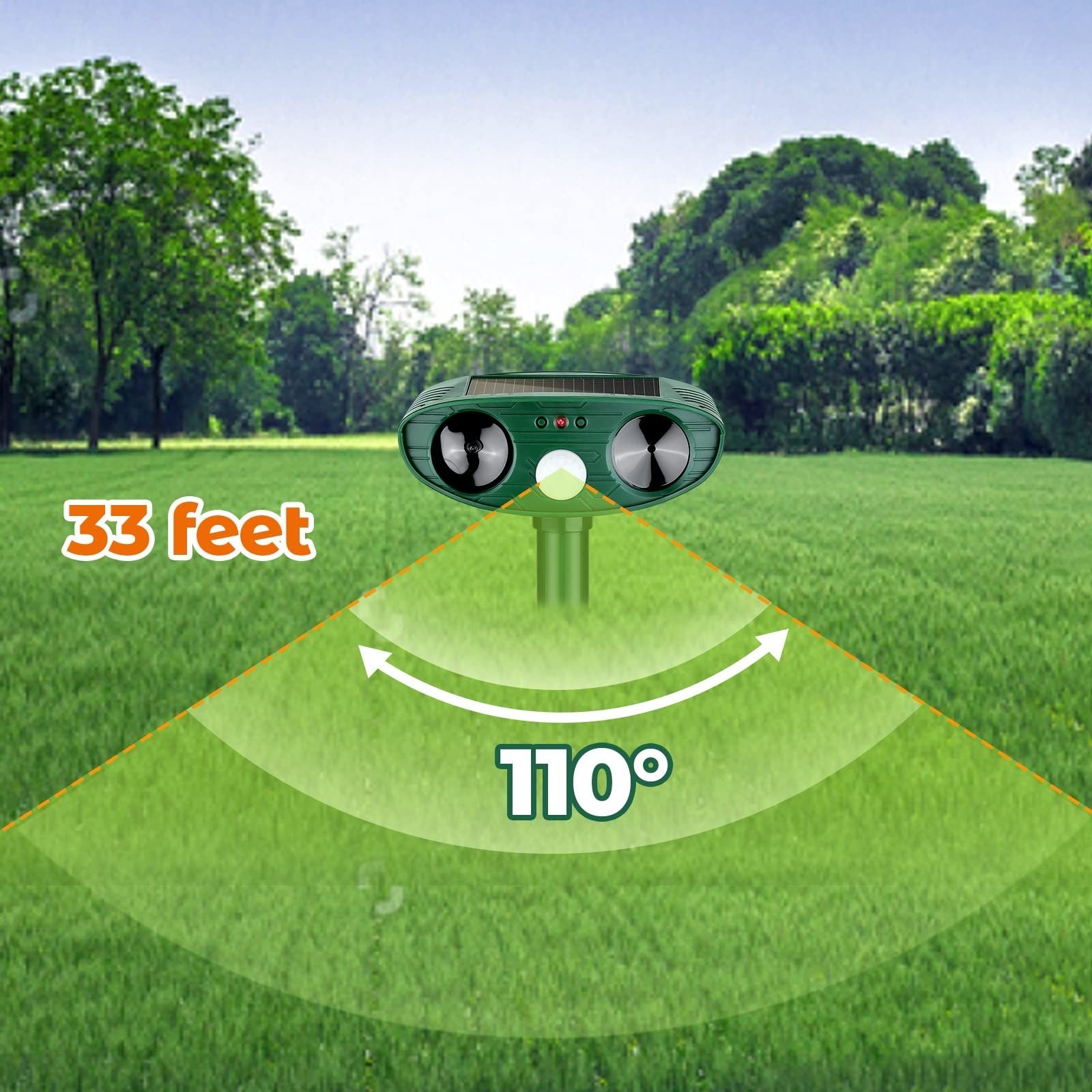 Ultrasonic Woodpecker Deterrent