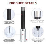 Air-Assist Wine Bottle Opening Set – Effortless Cork Removal and Smooth Pouring