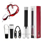 Air-Assist Wine Bottle Opening Set – Effortless Cork Removal and Smooth Pouring