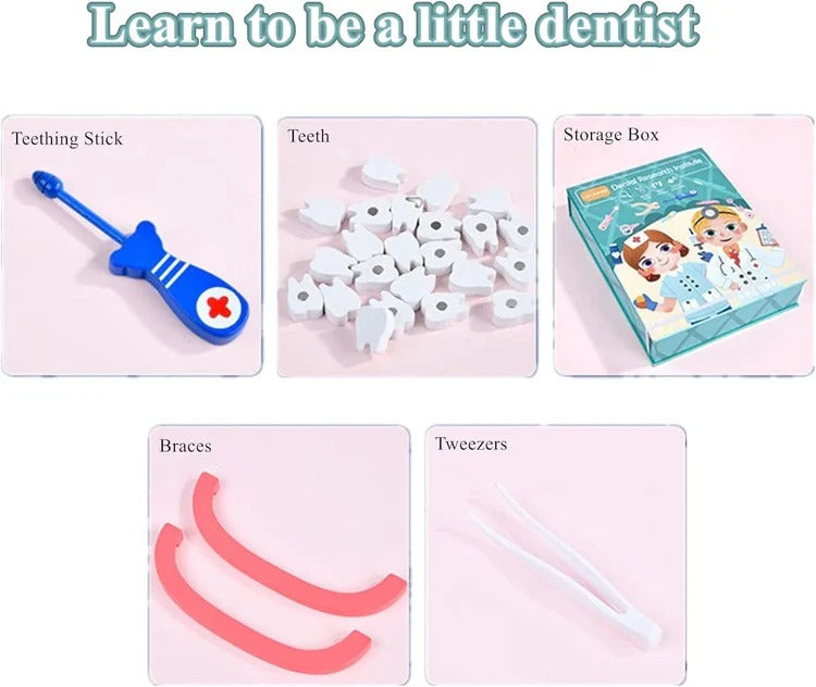 Kids' Dentist Role-Play Kit