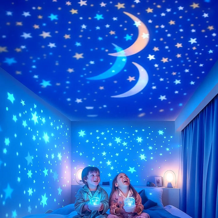 Kids' Night Light with Ocean Projection Lamp